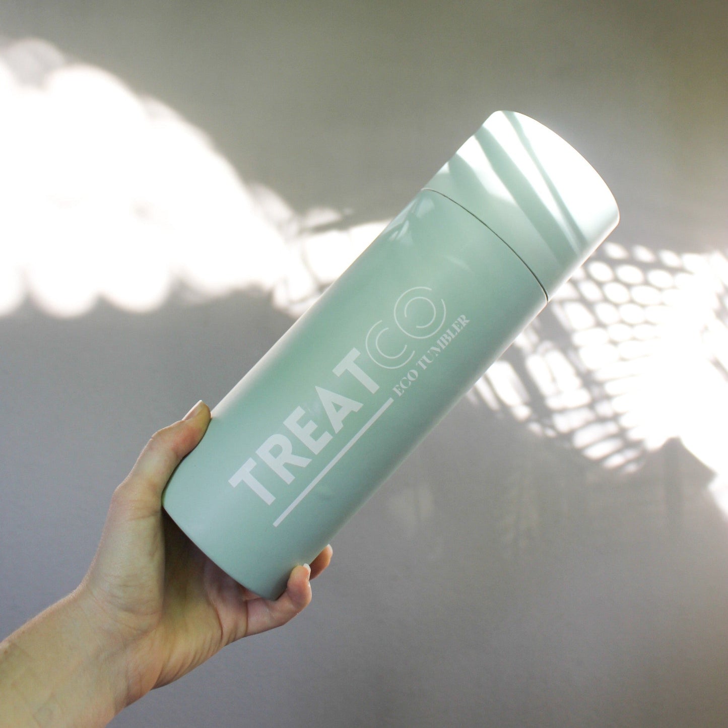 Silicone Sleeve Tumbler - Turquoise