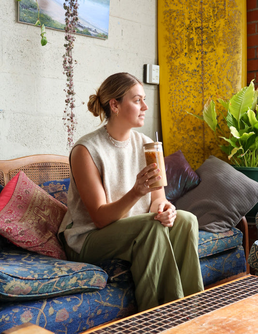 Eco Glass Smoothie Tumbler