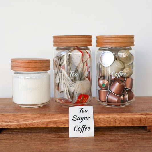 Tea, Coffee & Sugar Labels