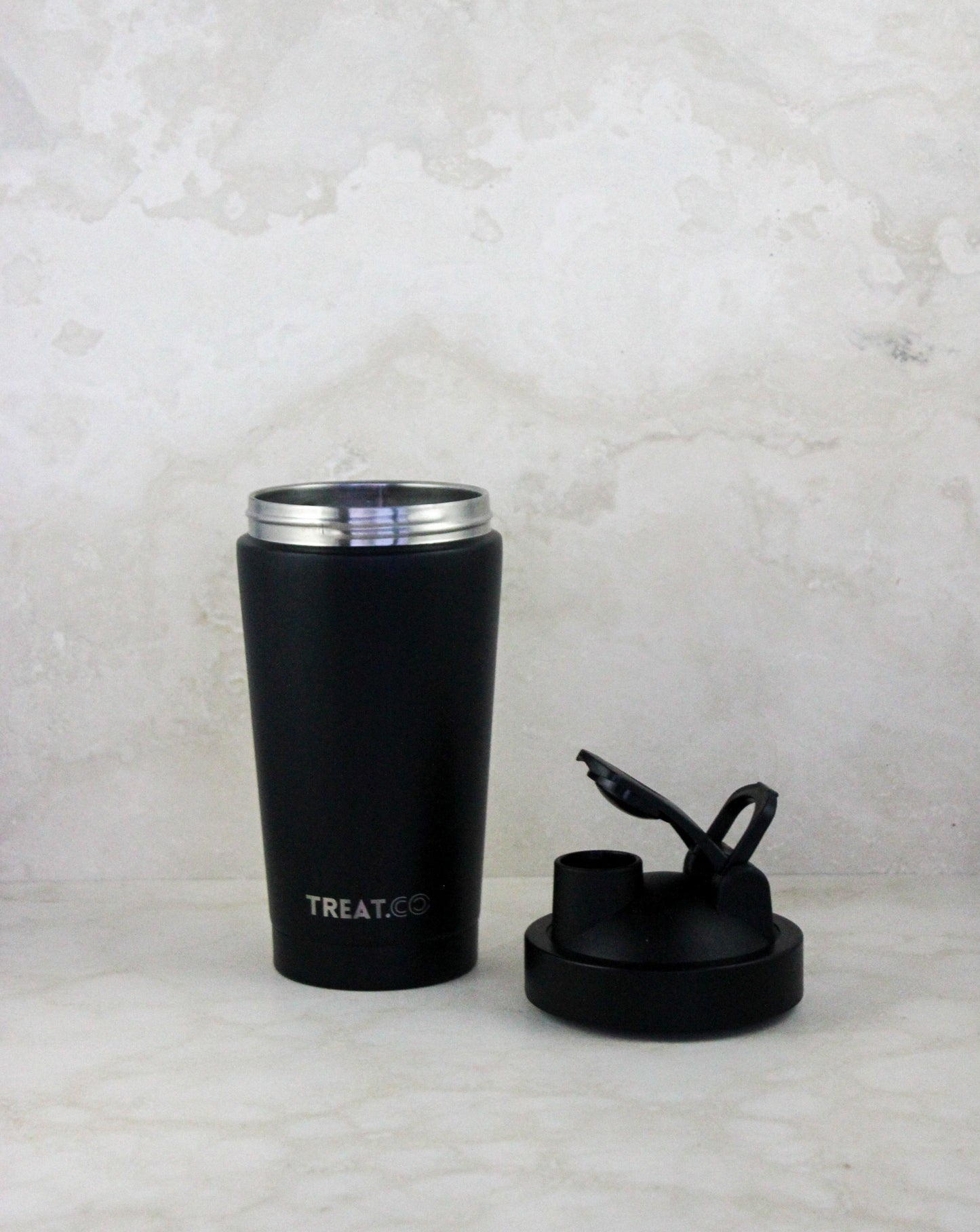 Stainless Steel Protein Shaker - Double-Wall Insulation