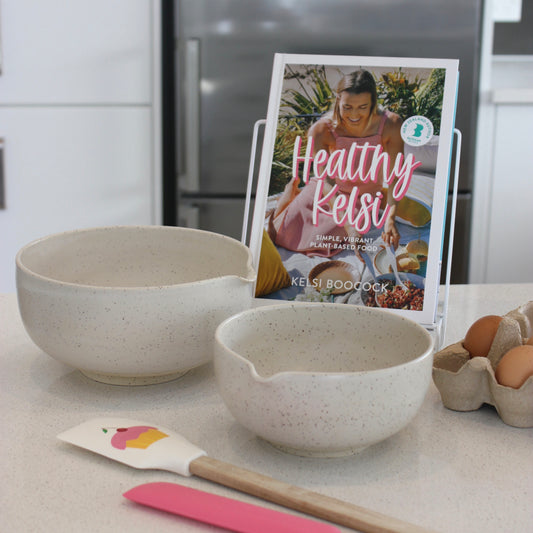 Handmade Ceramic Mixing Bowl Set