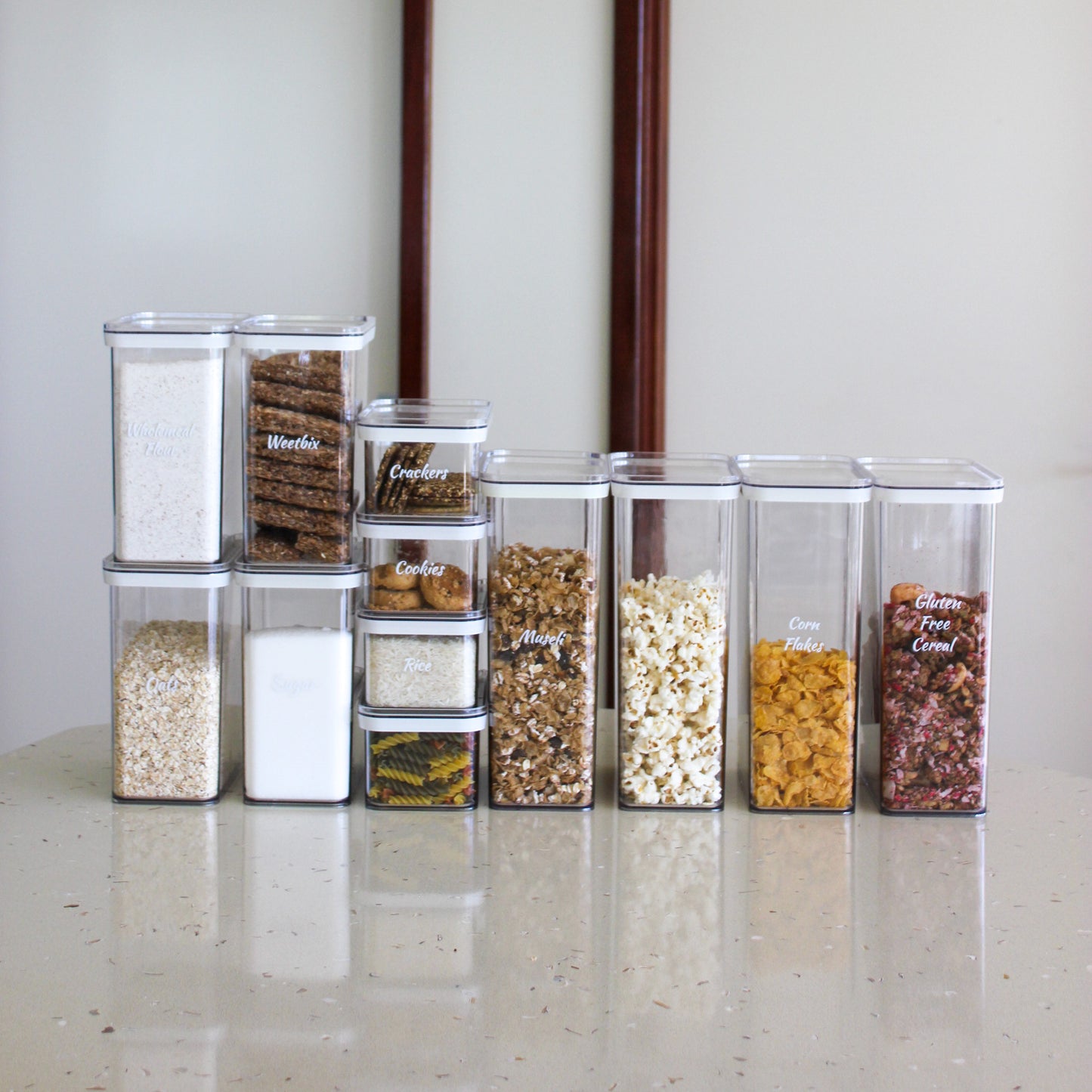 Airtight Plastic Value Package - 12 Pieces