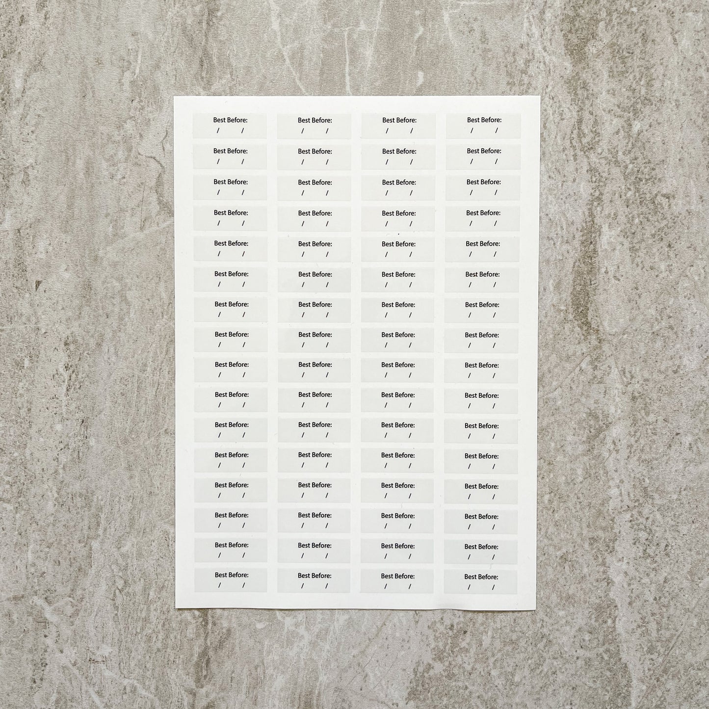 Best Before Date Stickers (64 Labels)