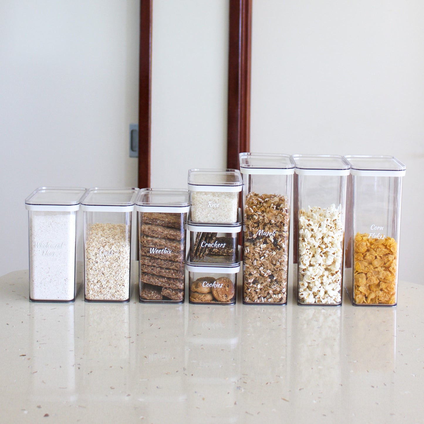 Airtight Plastic Value Package - 9 Piece