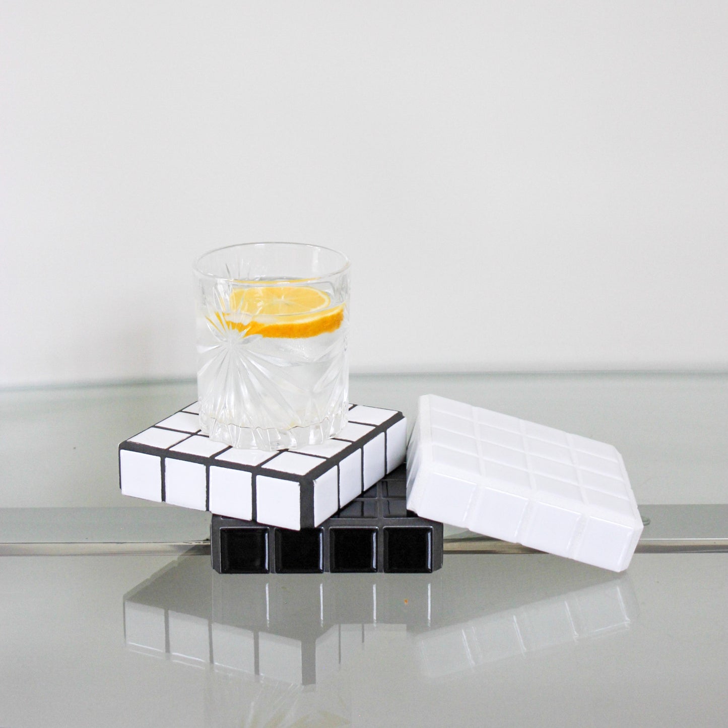 Tile Chunky Coasters Set