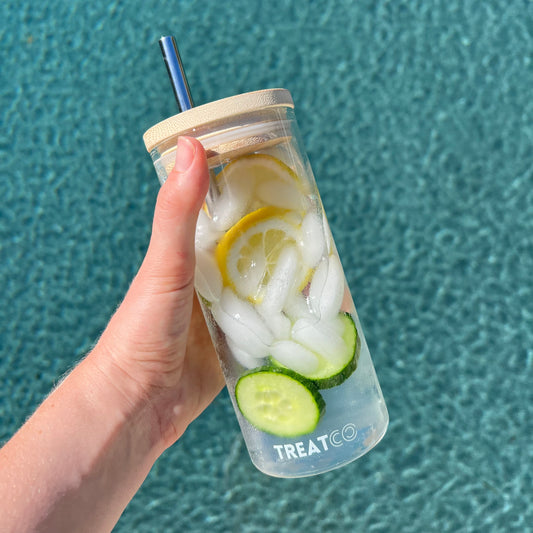 Eco Glass Smoothie Tumbler