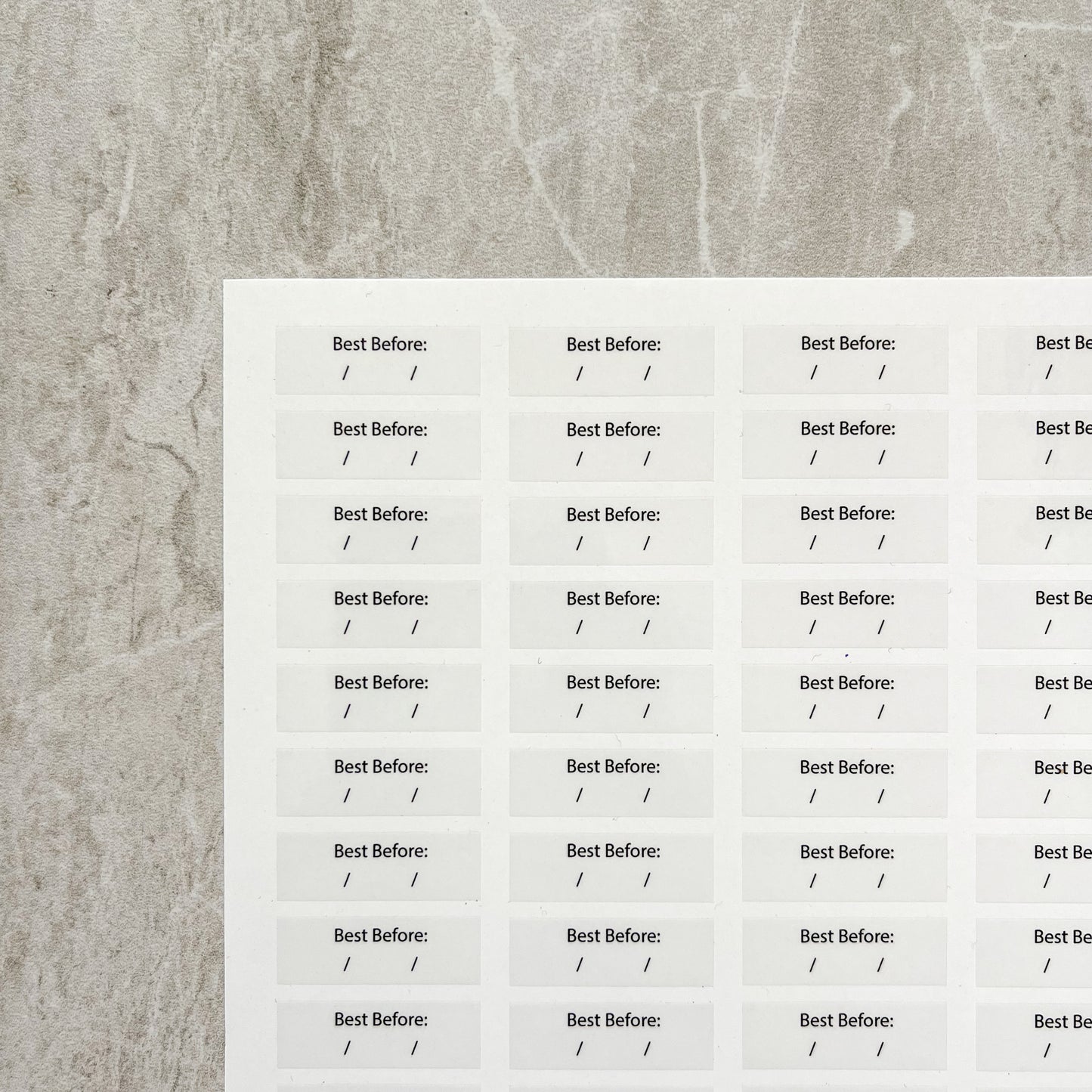 Best Before Date Stickers (64 Labels)