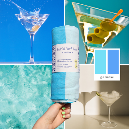Turkish Beach Towel - Martini
