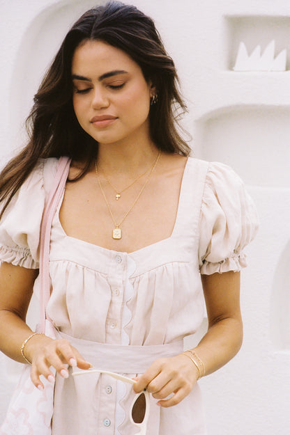 Kaleidoscope Dress - 100% Linen