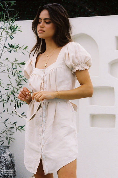 Kaleidoscope Dress - 100% Linen