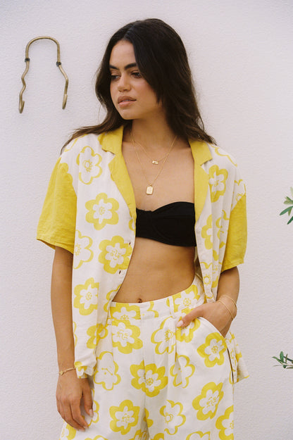 Sun Soleil Shirt - 100% Linen