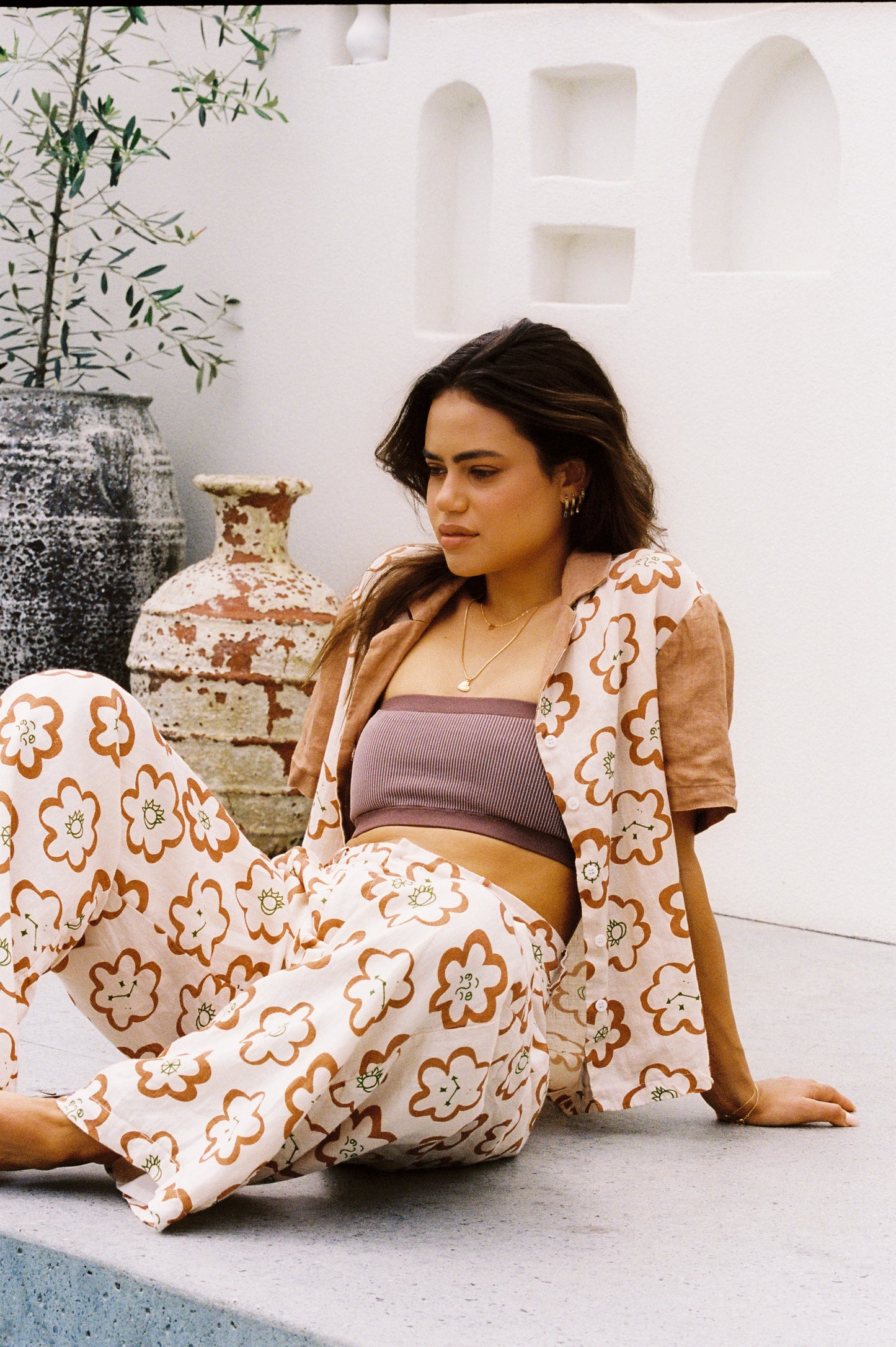 Earth Soleil Shirt - 100% Linen