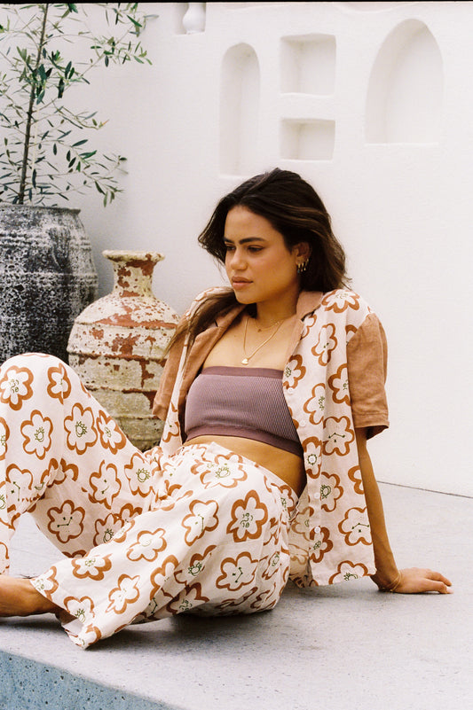 Earth Soleil Shirt - 100% Linen