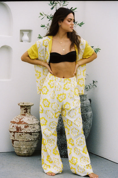 Sun Soleil Shirt - 100% Linen