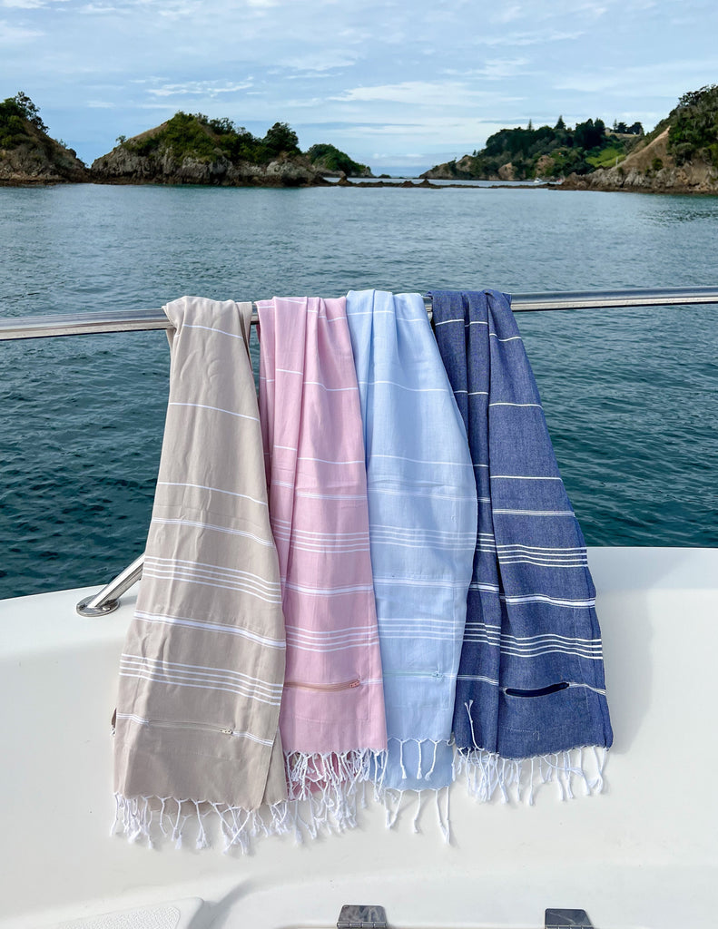 Turkish Towels on Boat