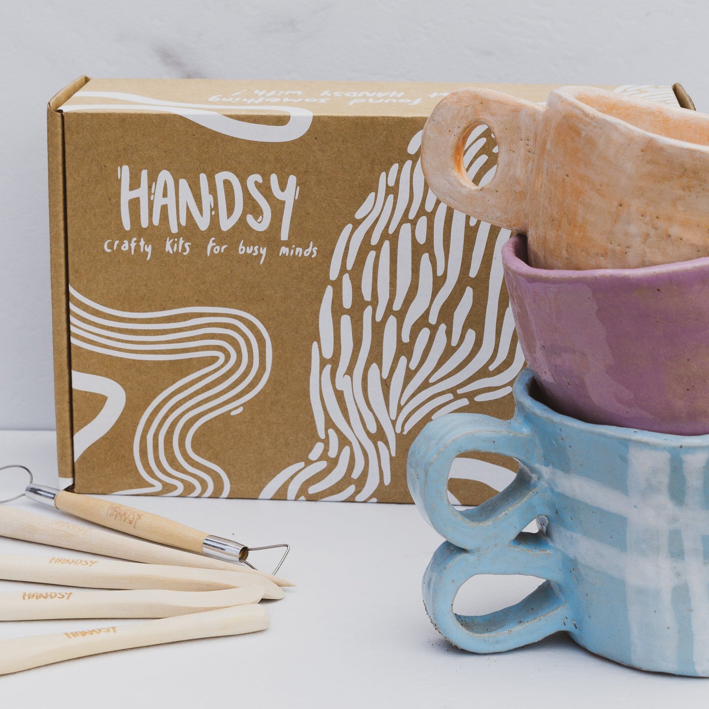 Pottery DIY Mug Kit