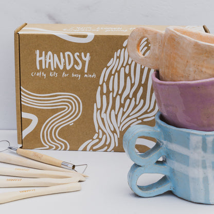 Pottery DIY Mug Kit