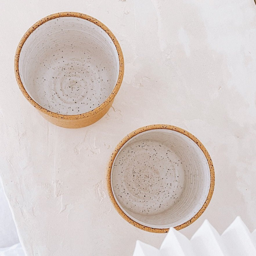 18K Gold Moon Ceramic Tumbler