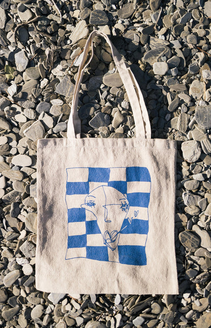 Hemp Tote Bag - Love Buzz