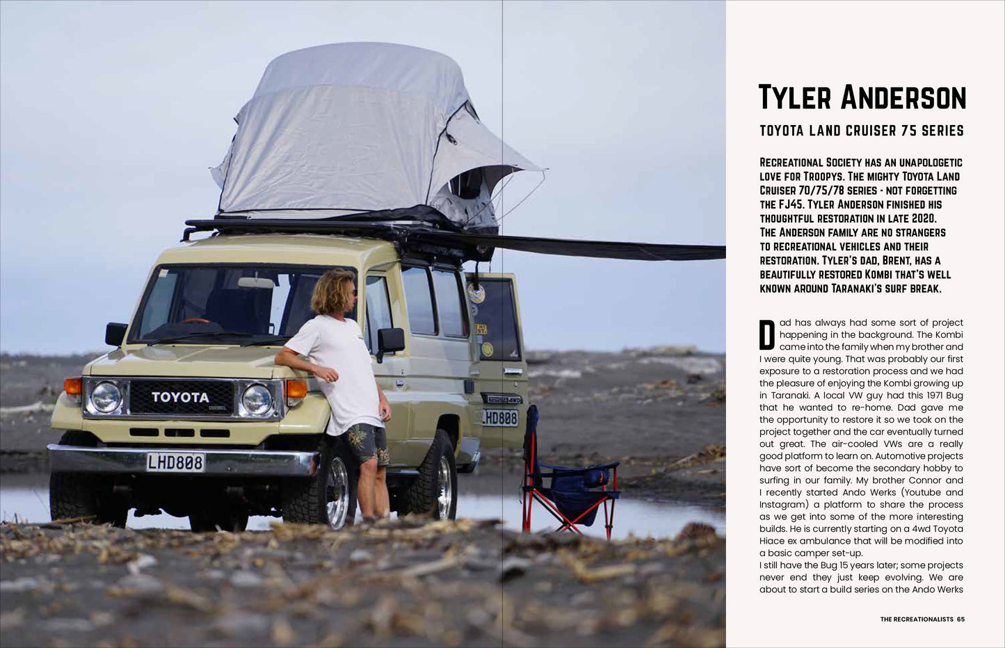 The Recreationalists: Intrepid Kiwis And Their Campers