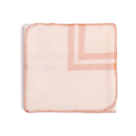 100% Pure Lambs Wool Pink Blanket