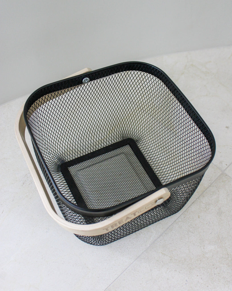 Black Wire Basket Storage