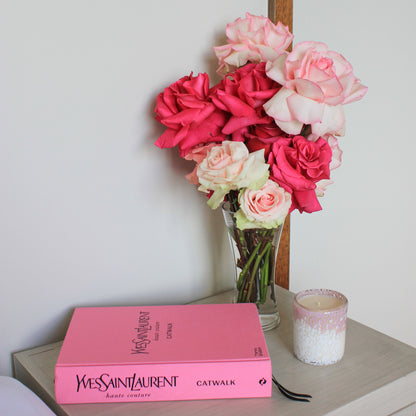 Flower Bomb Rose Candle - Small