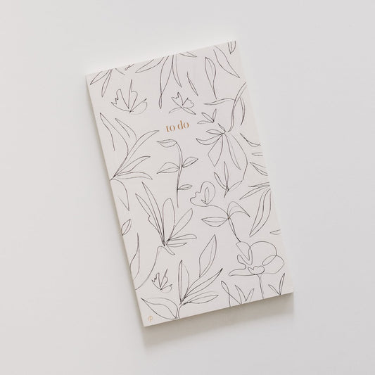 Notebook - To Do Floral